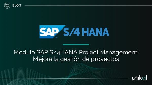 IMG RRSS - BLOG - Unikal - BMS - SAP S_4 HANA  Project Management: Mejora la Gestión de proyectos