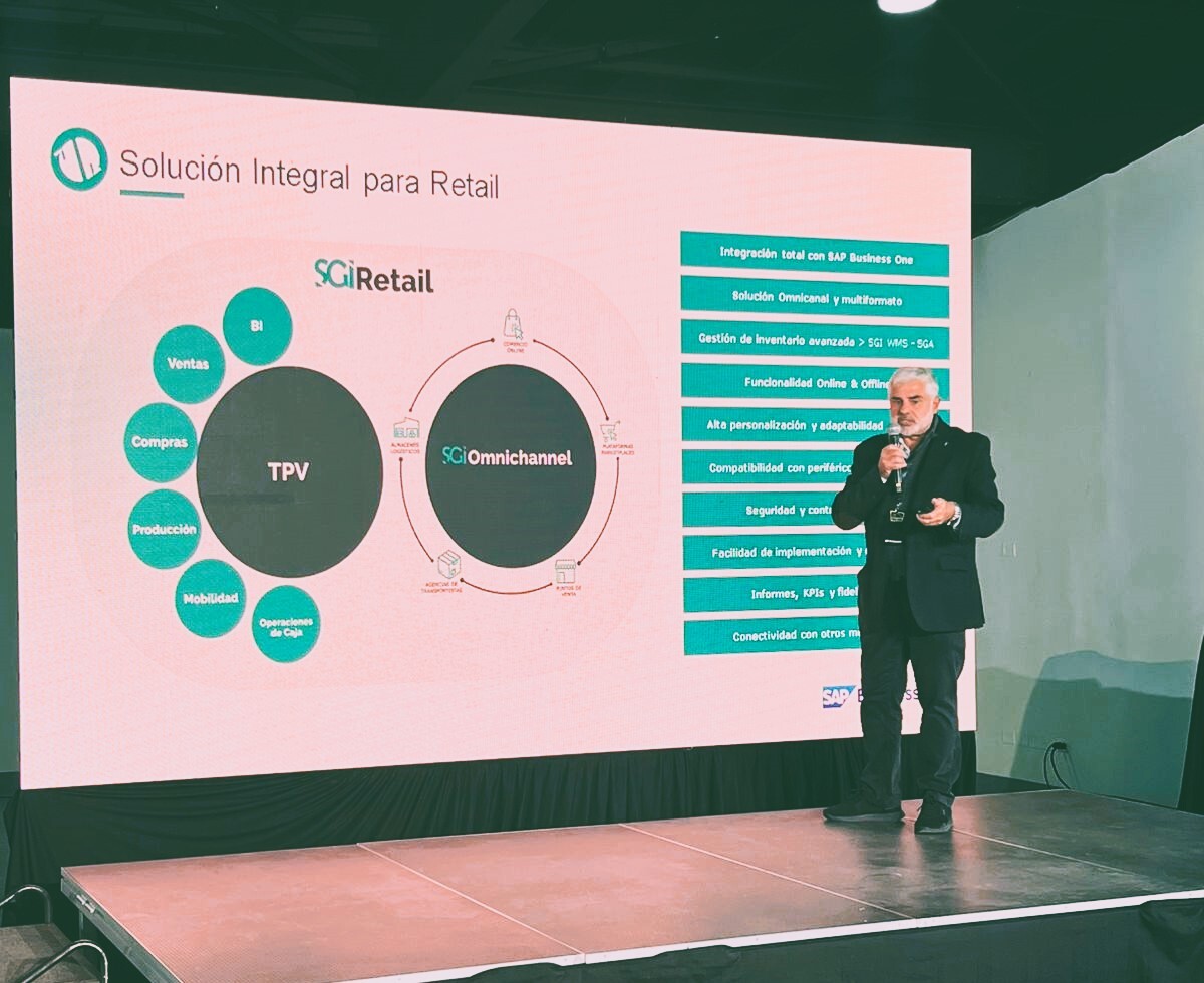 GSP presenta SGI Retail en el Solutions Day de VisualK en Chile 9