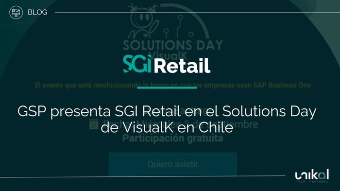 IMG RRSS - BLOG - BMS - GSP presenta SGI Retail en el Solutions Day de VisualK en Chile