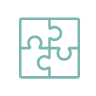 Icono-aguamarina----Puzzle-integración-conexión-soluciones-sinergia-colaboración
